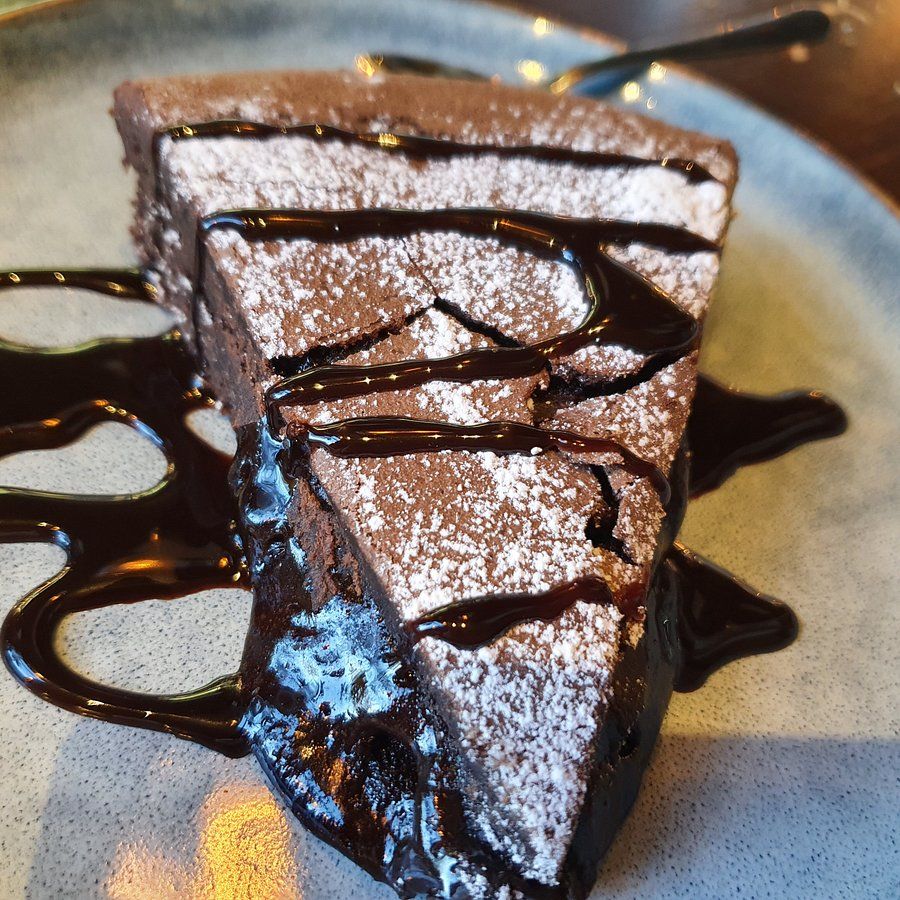 Chokladdessert, gästfoto